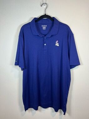 Good Good Midnight Sky Golf Polo Shirt Blue UPF 50 Athletic Fighting for Par 2XL